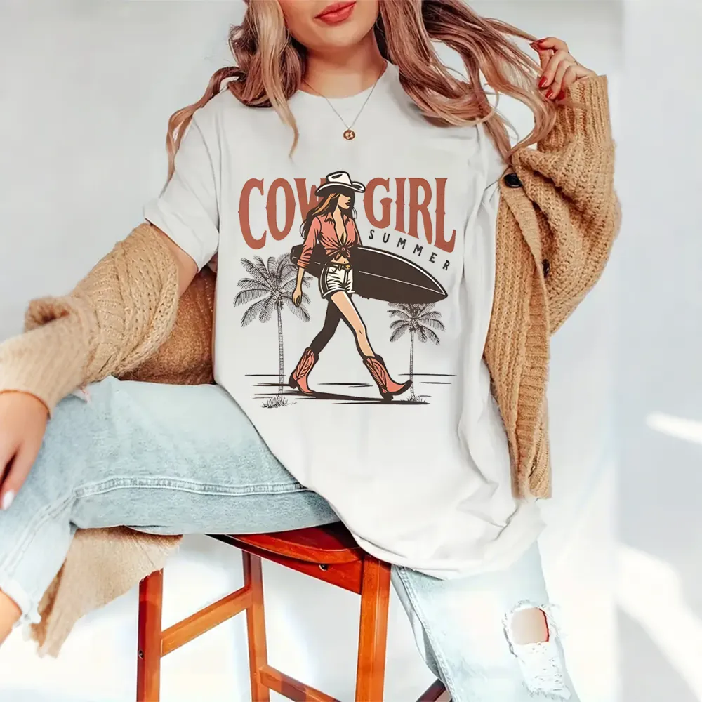 Cowgirl Comfort Colors Cropped Tee