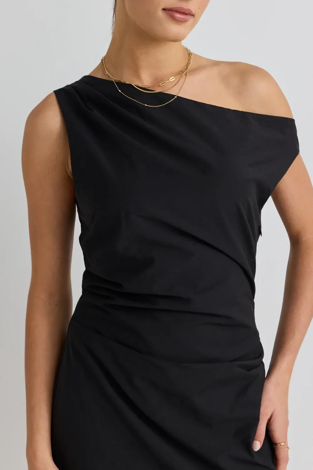 Classified Black Maxi Dress