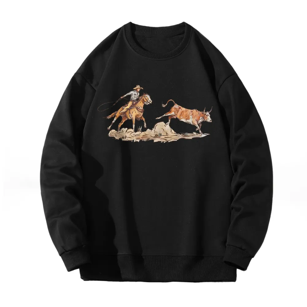 Western Cowboy Sweatshirt