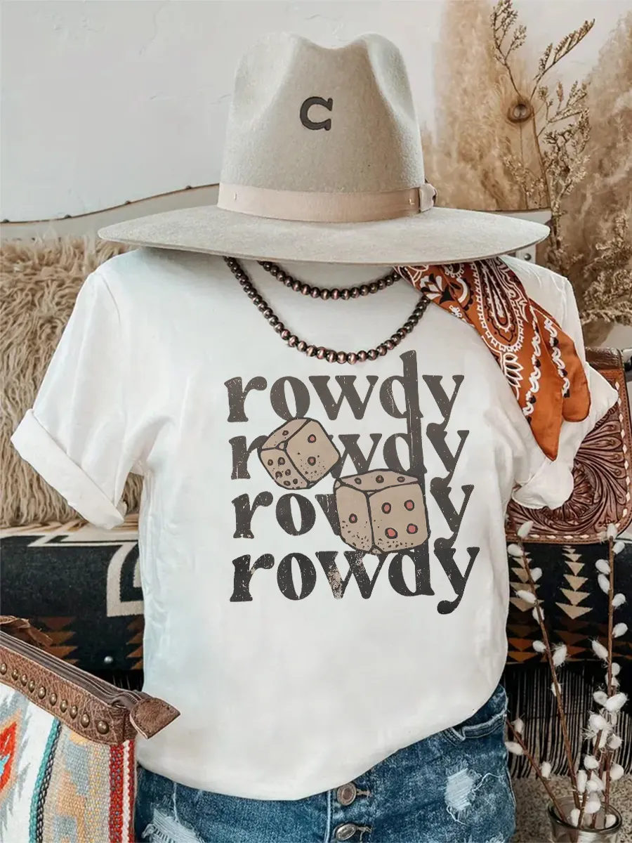 Rowdy Dice T-shirt