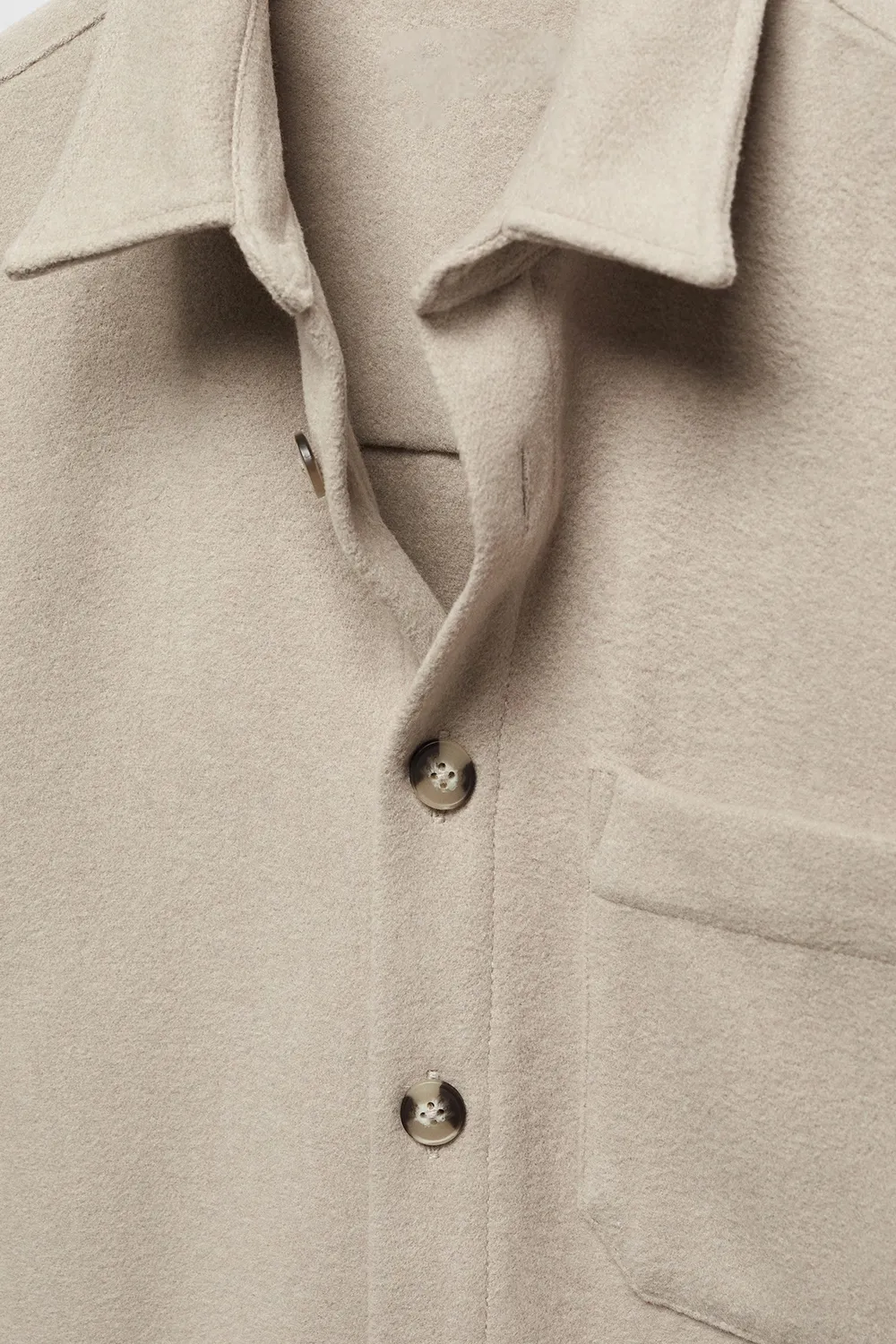 Regular-fit overshirt with pocket