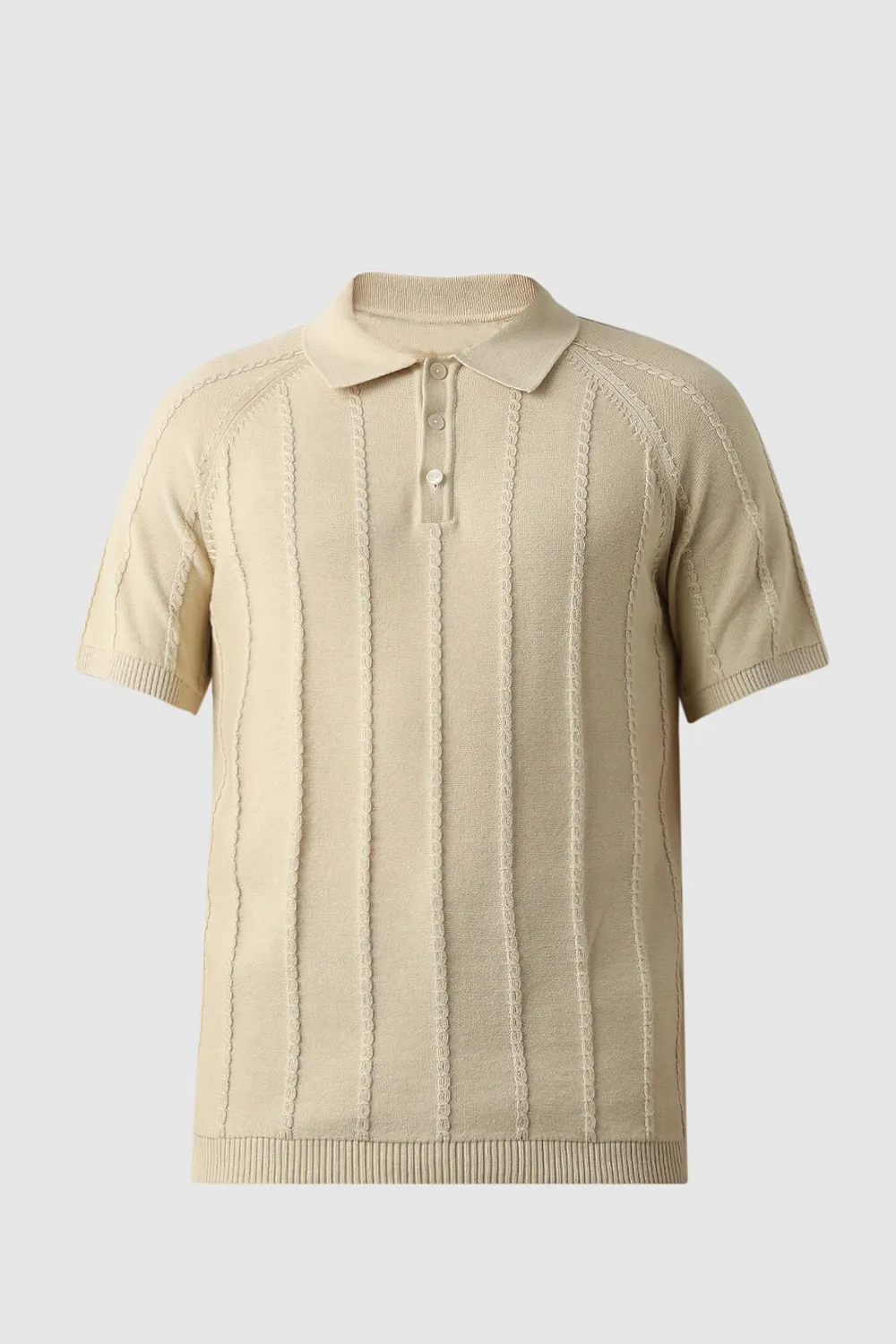 Green Organic Cotton Polo T-shirt