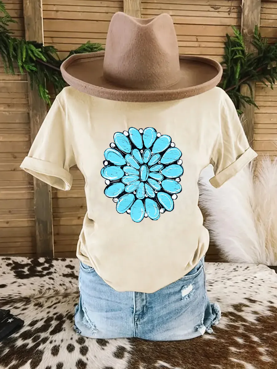 Turquoise Stone Tee