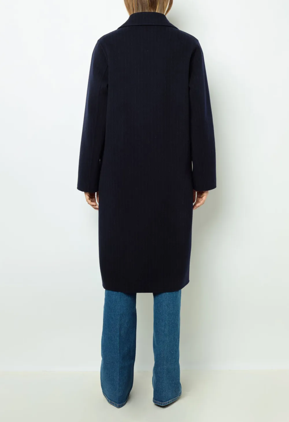 Navy Versatile Midi Coat