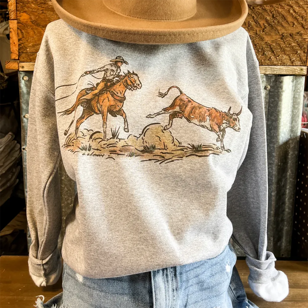 Western Cowboy Sweatshirt