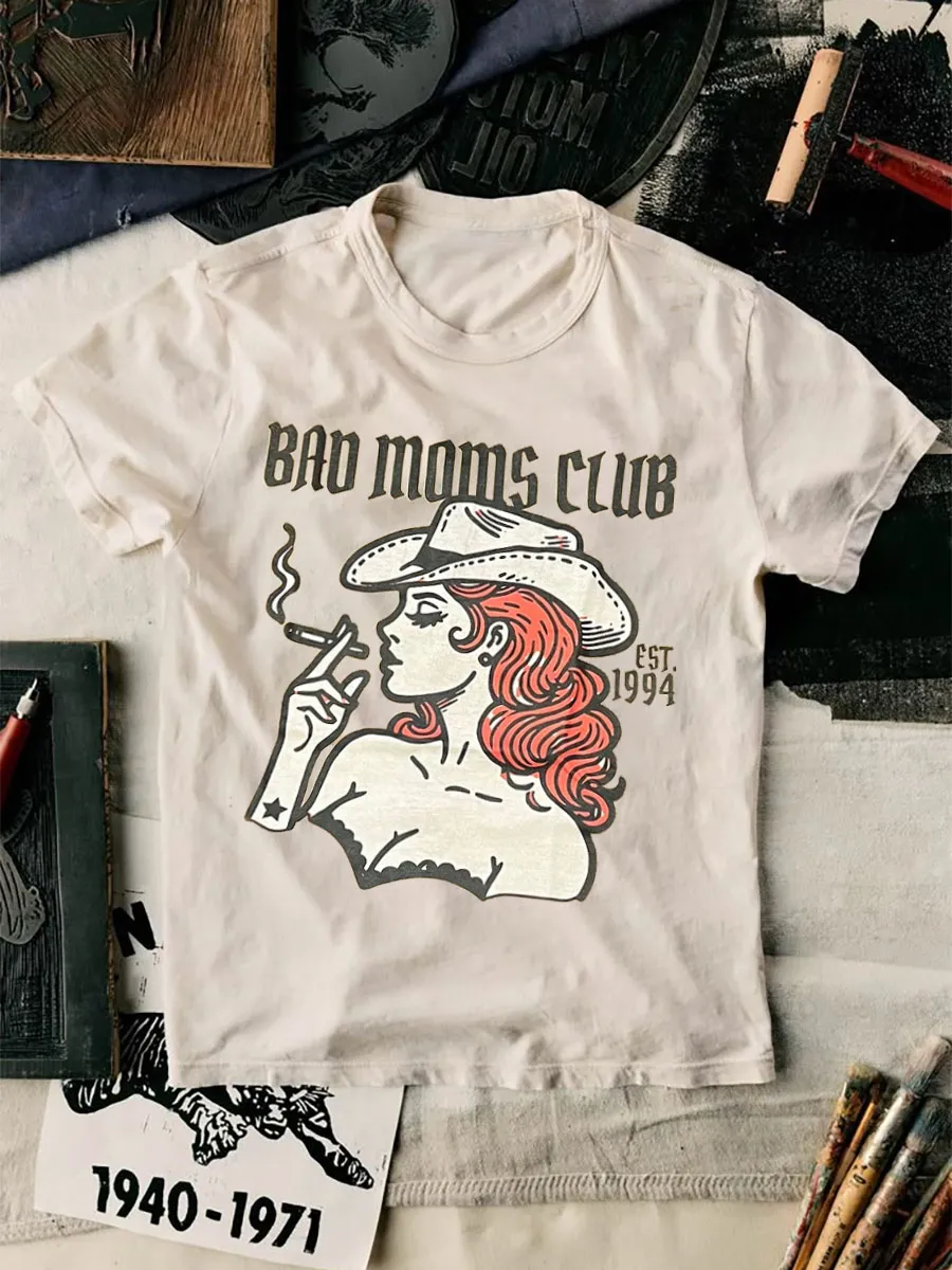 BAD MOMS CLUB EST. 1994 T-shirt