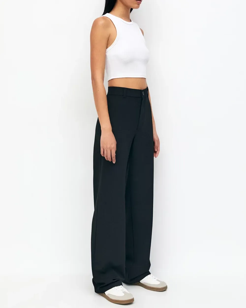 Smart Straight-leg Trousers