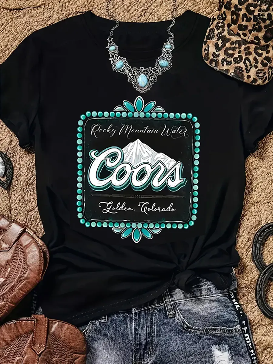 Coors Turquoise Tee