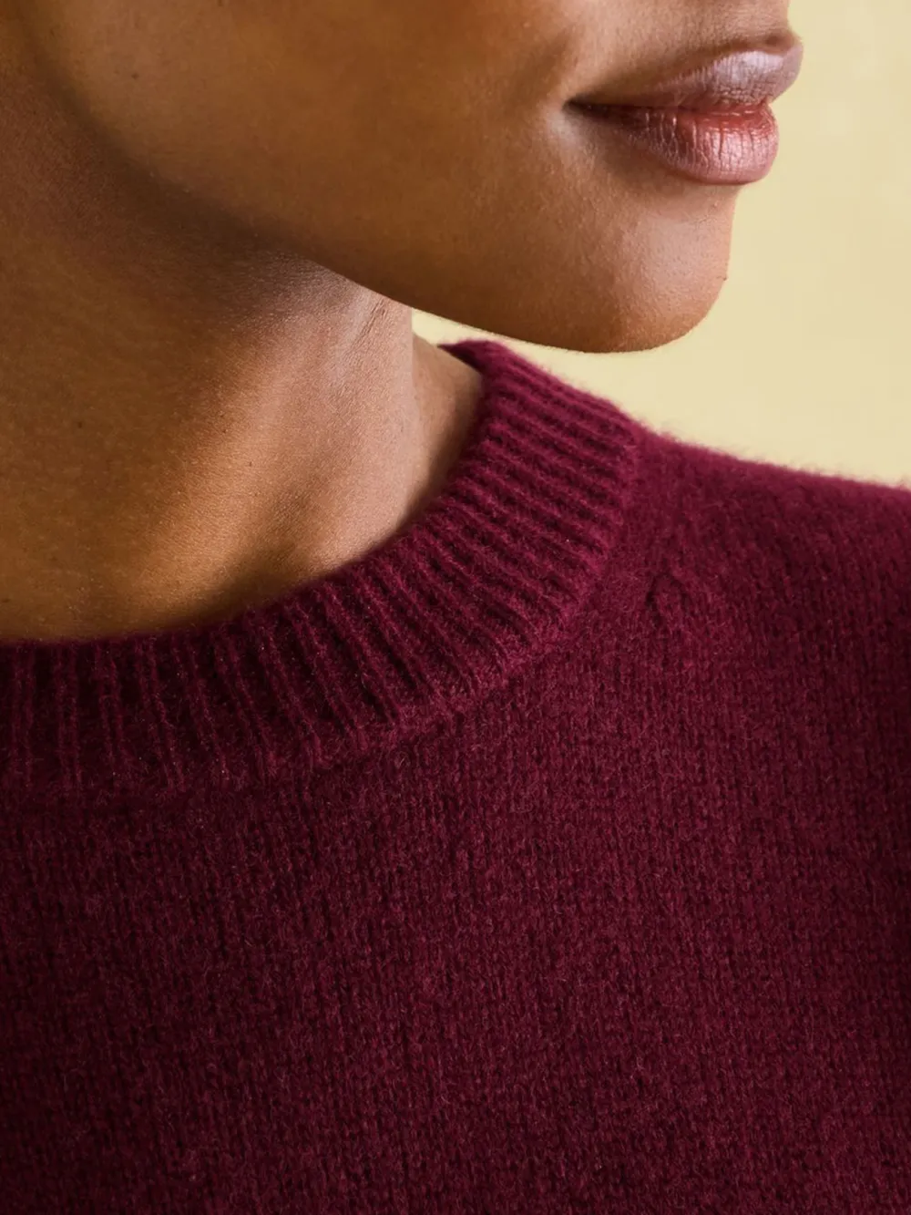 Ivy Red 100% Cashmere Jumper