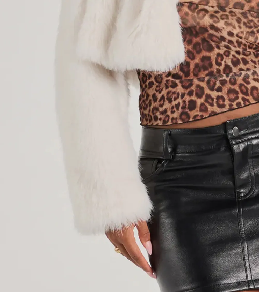 Layer On The Luxe Faux Fur Cropped Jacket