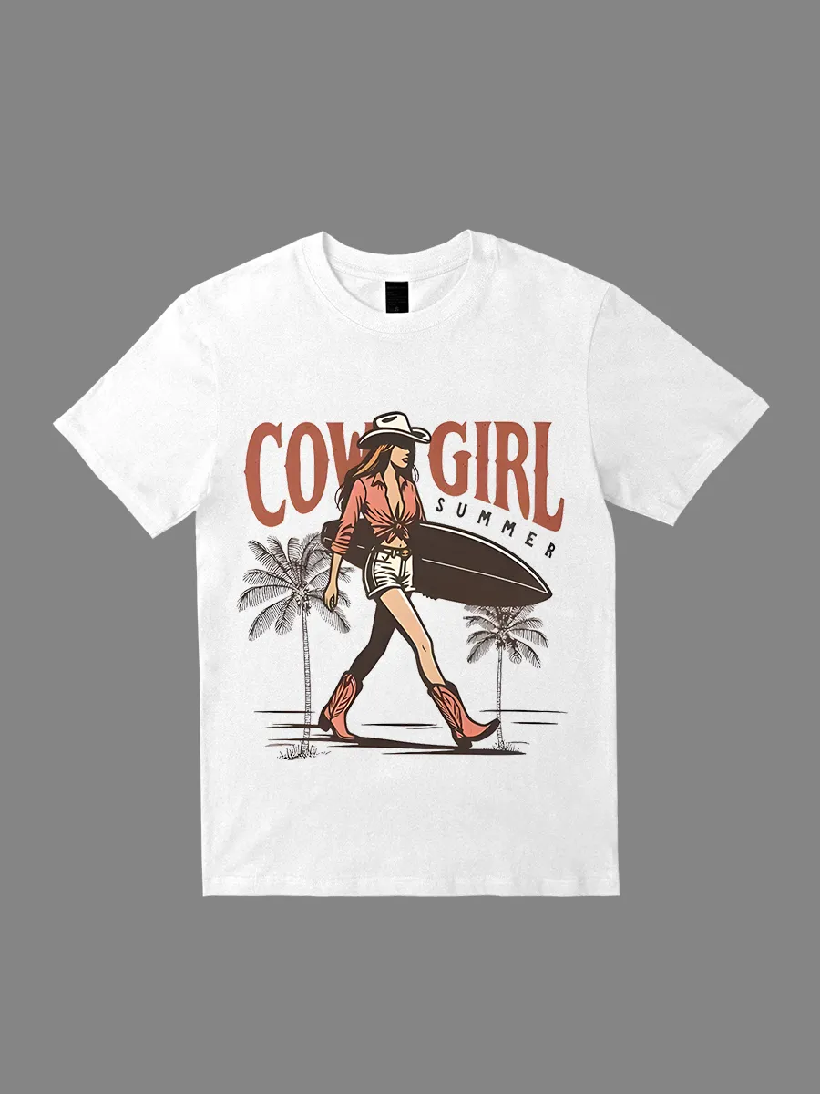 Cowgirl Comfort Colors Cropped Tee