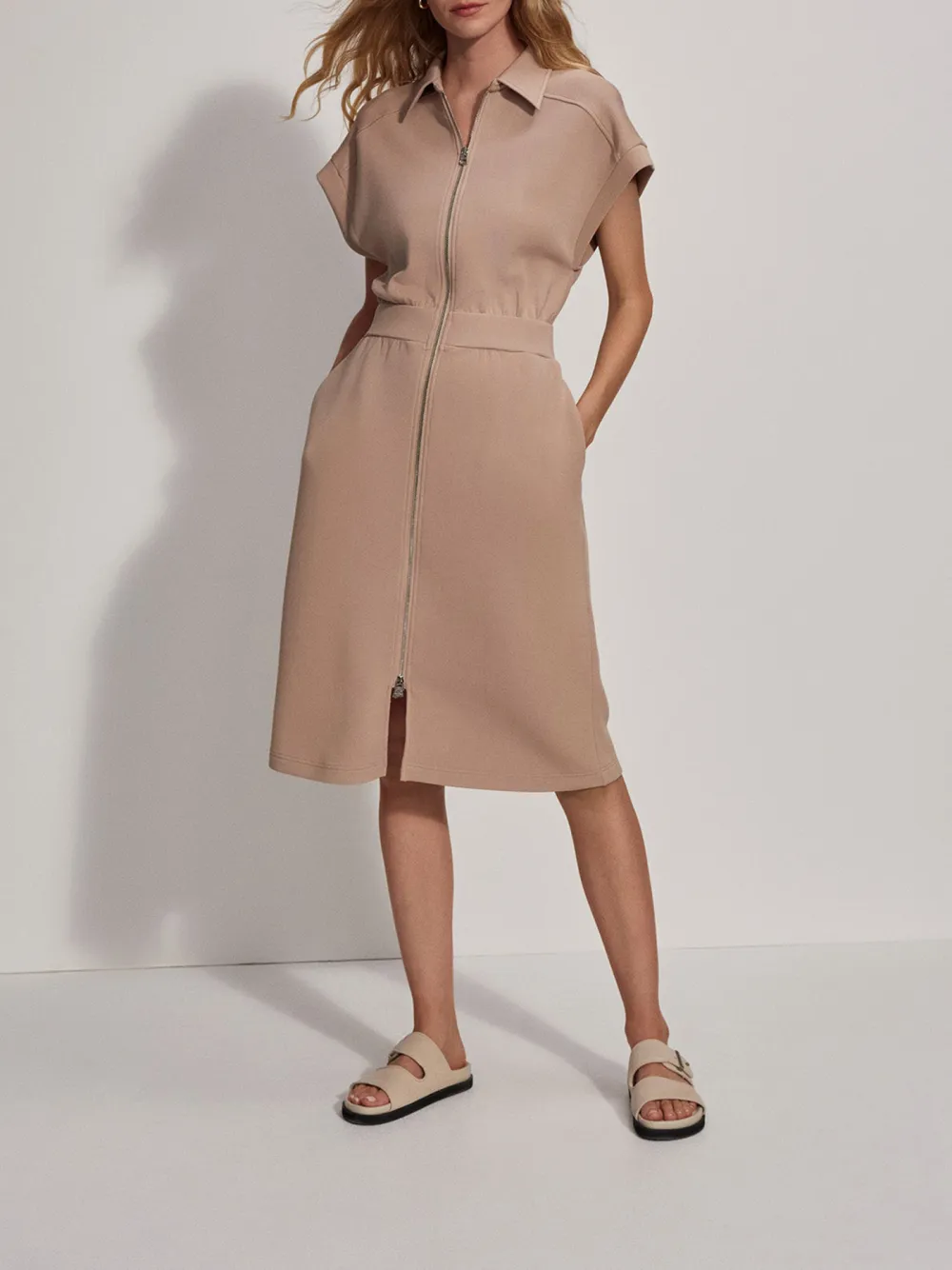 Louisa Zip-Through Dress