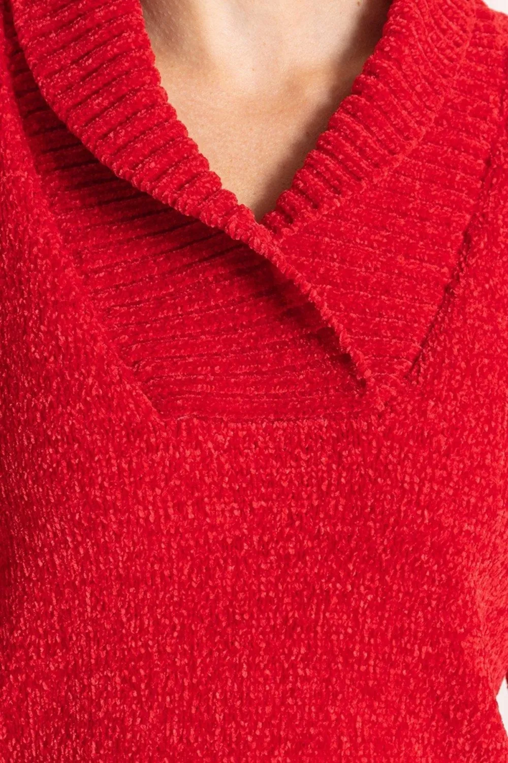 Chenille Collar Jumper