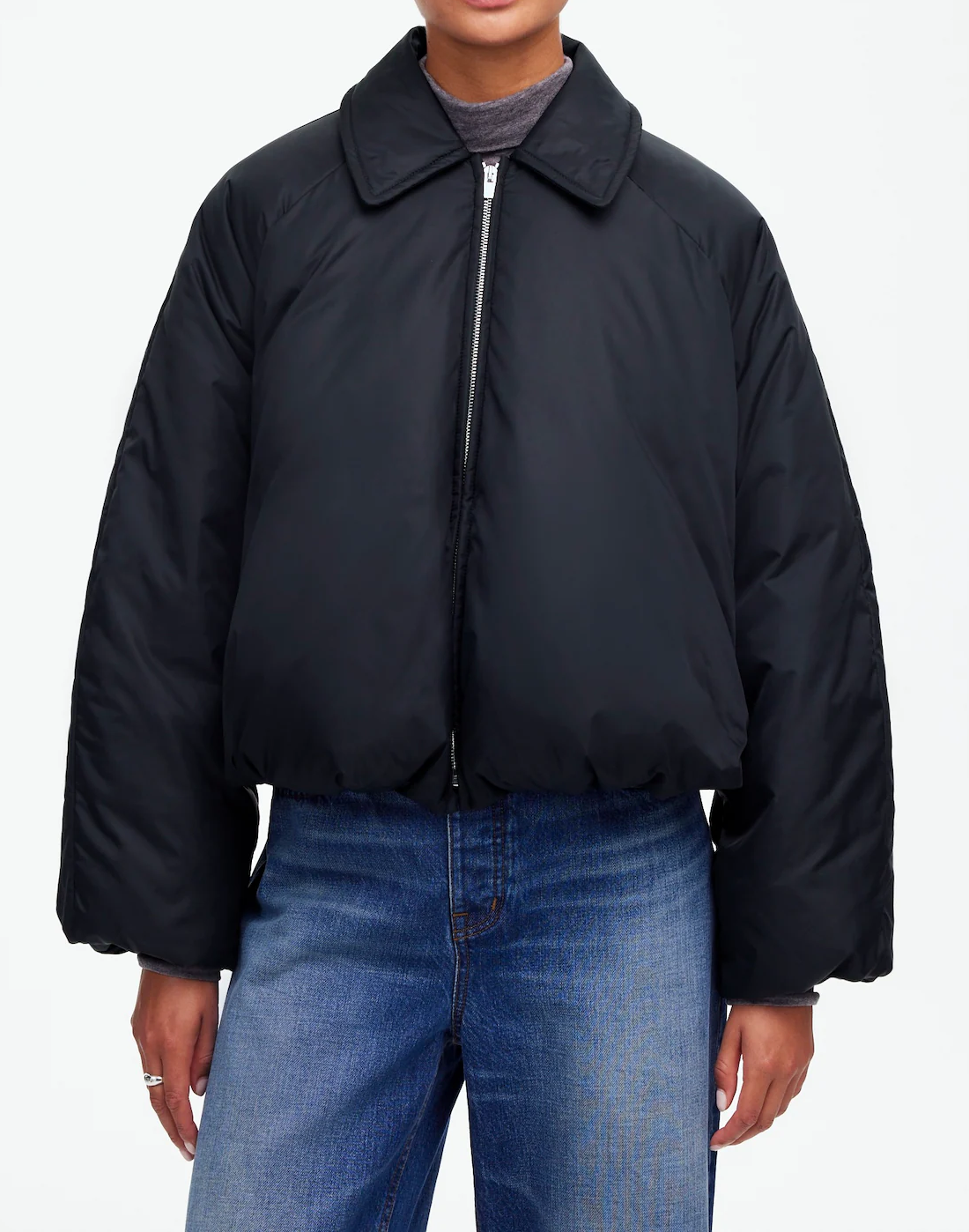 Bomber Puffer Jacket