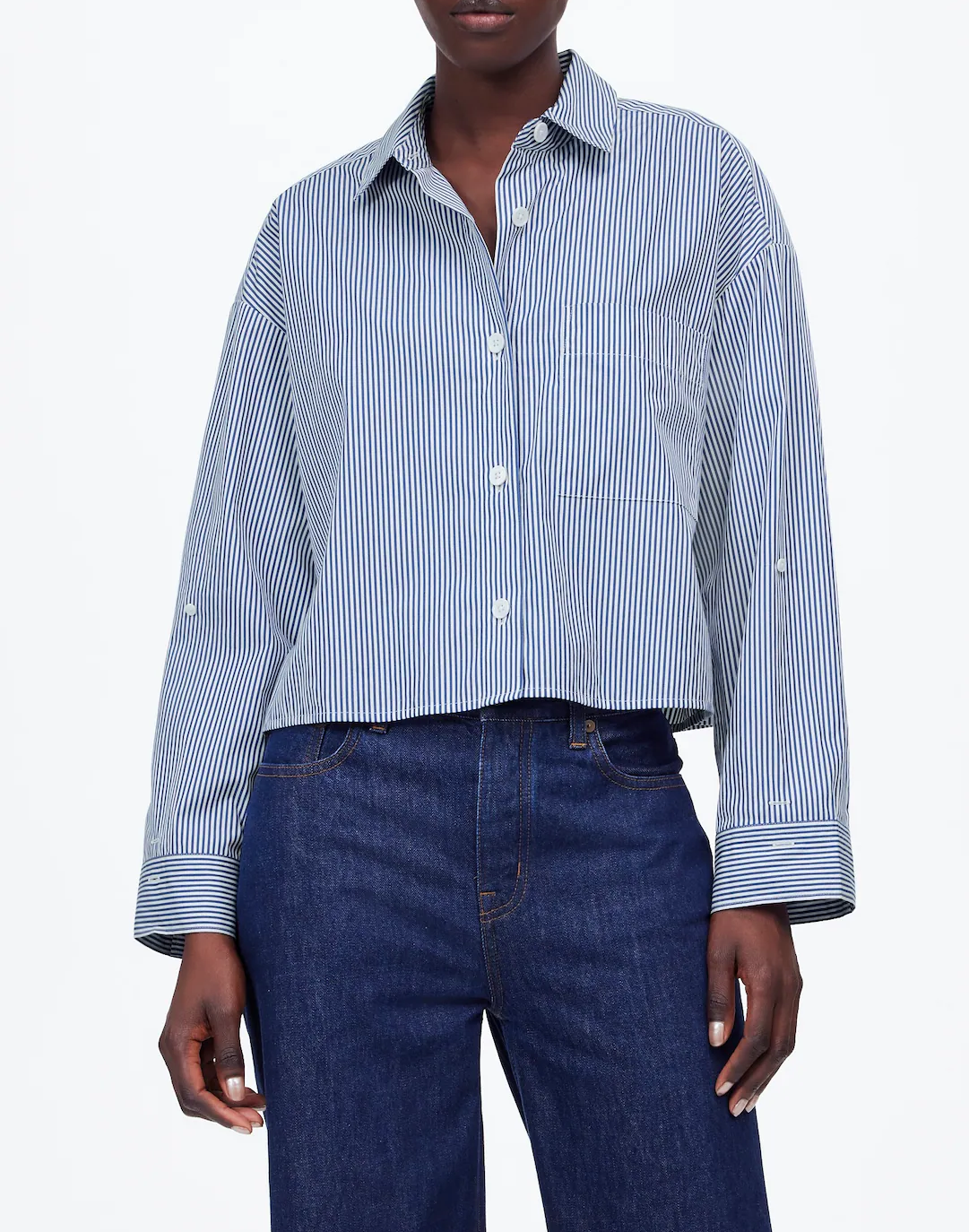 Straight-Hem Shirt