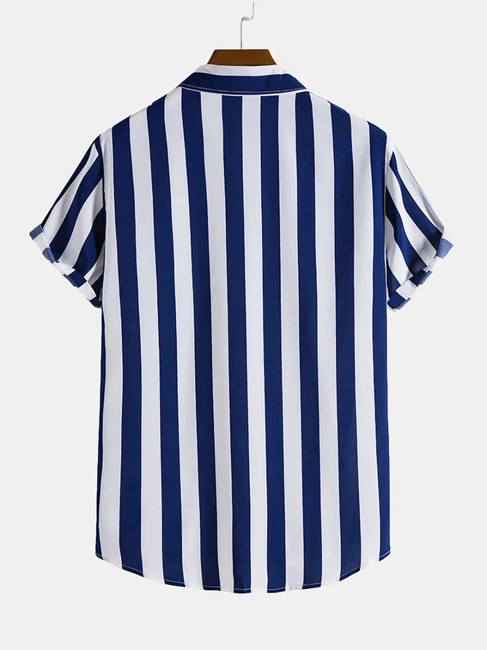 Wide Stripes Cotton Shirts