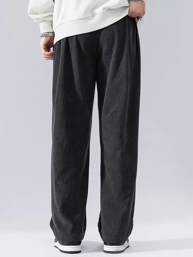 Straight Leg Corduroy Pants