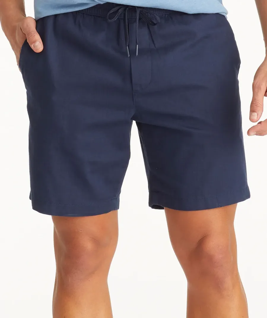 Navy Blue Men's Going Out Shorts