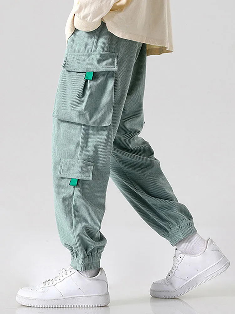 Corduroy Cargo Pants