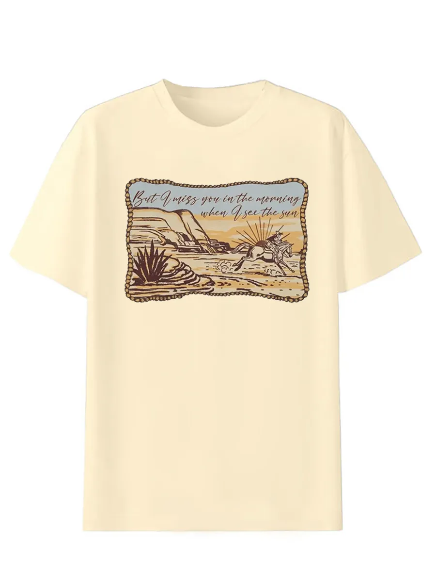 Wild West Sign T-shirt