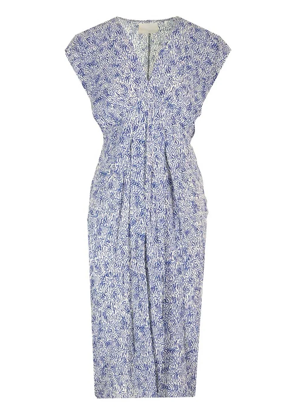 V Neck Floral Print Epolia Dress