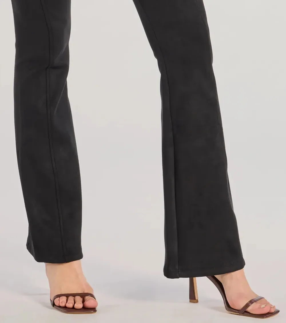 Bring The Drama Flared High-Waist Pants