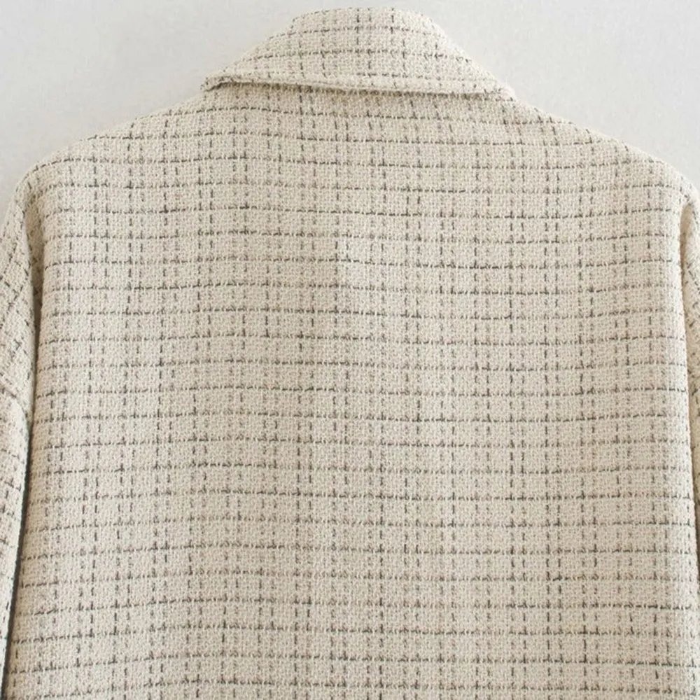 Delores Oversized Vintage Plaid Shirt