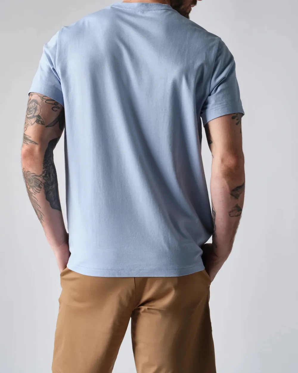 Fashionable Men's Casual Pure Cotton T-shirt