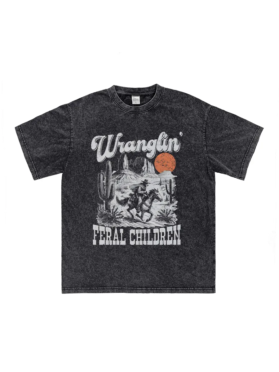 Vintage Wranglin 'Feral T-shirt