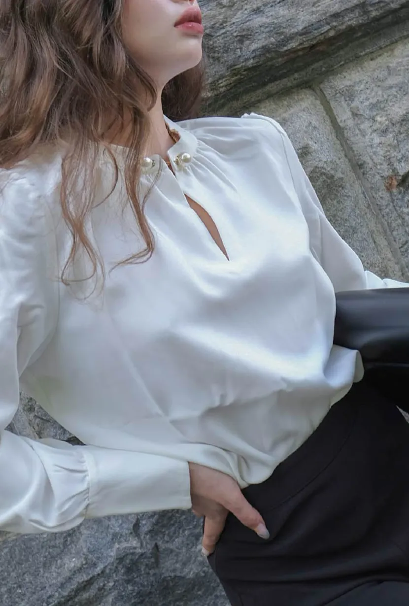 Buvette Pearl Blouse - Ivory