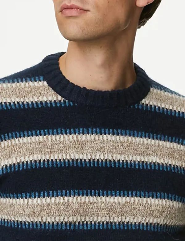 Striped Crew Neck Jumper