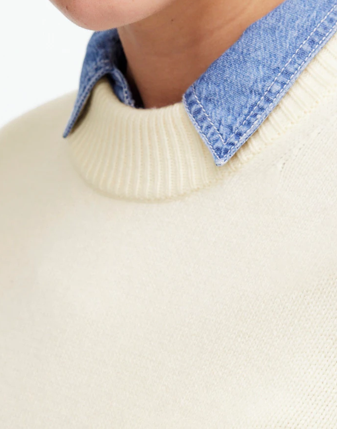 Boxy Crewneck Sweater