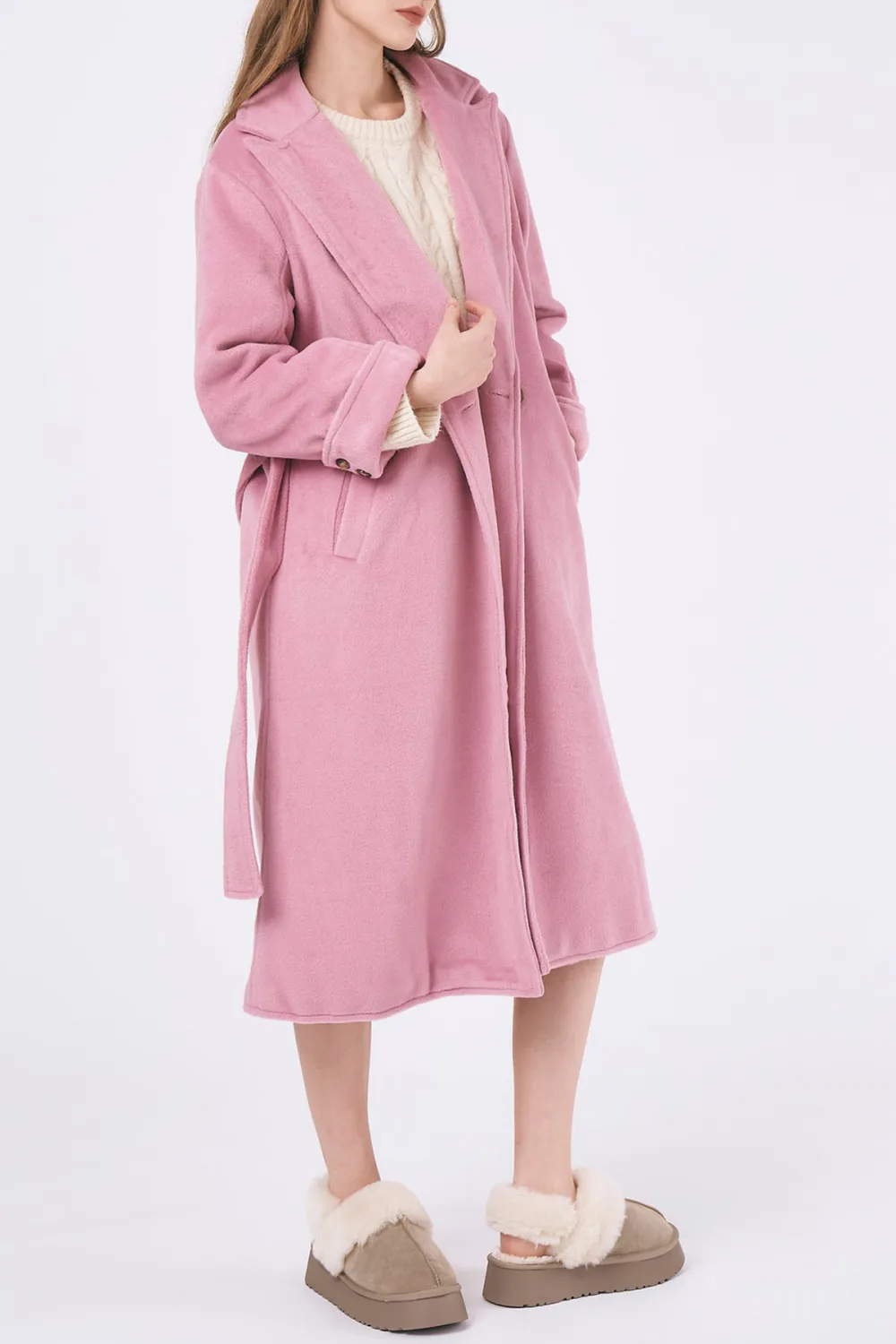 Abigail Belted Long Coat