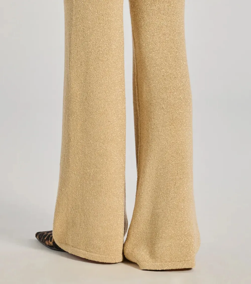 Cozy Luxe Lurex Knit Pants