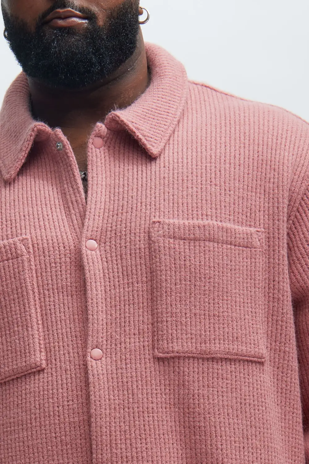 Otis Long Sleeve Shirt - Mauve