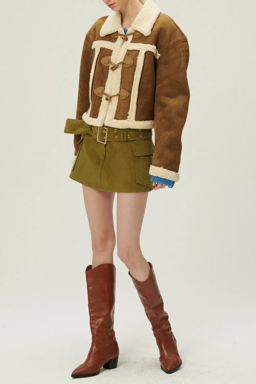 Helen Duffle Shearling Jacket