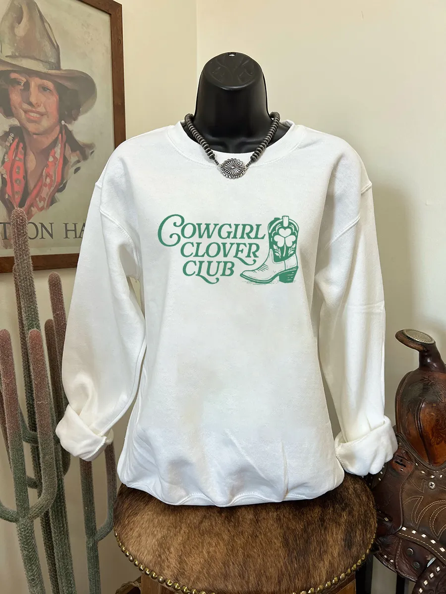 Cowgirl Clover Club Sweatshirt