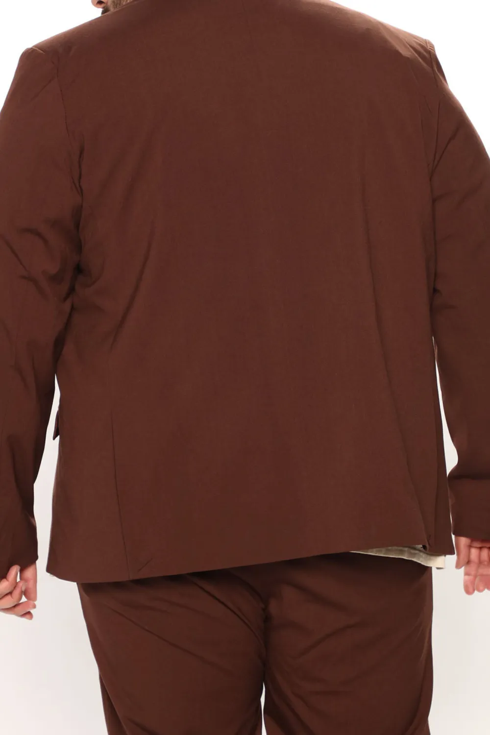 The Modern Stretch Suit Jacket - Brown