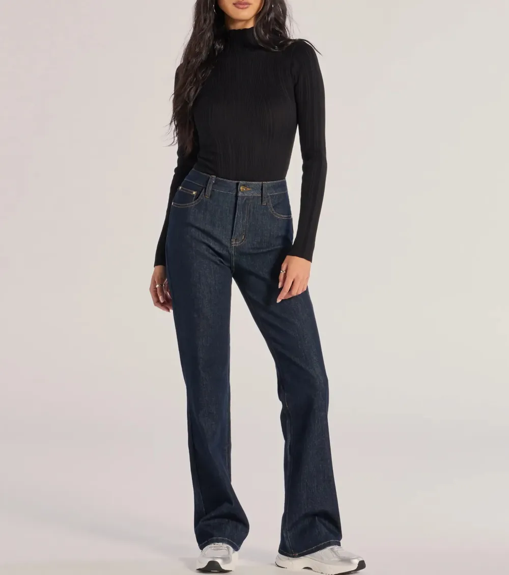 Winter Slay Turtleneck Long Sleeve Bodysuit