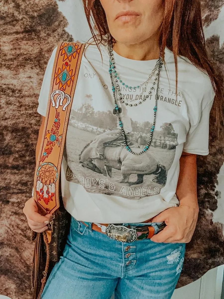 Cowboys and Angels Cowgirl Tee