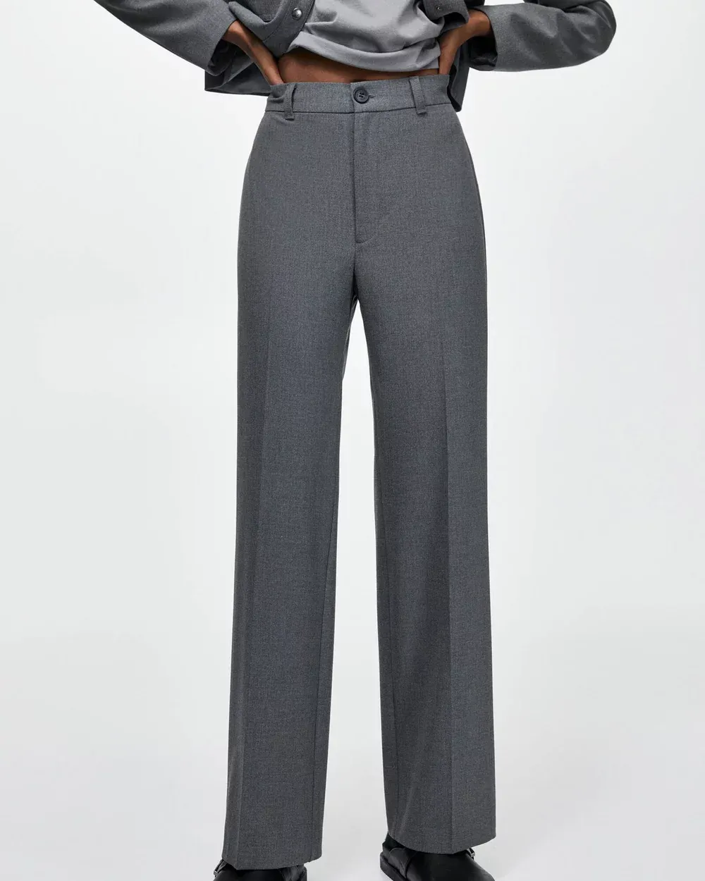 Smart Straight-leg Trousers