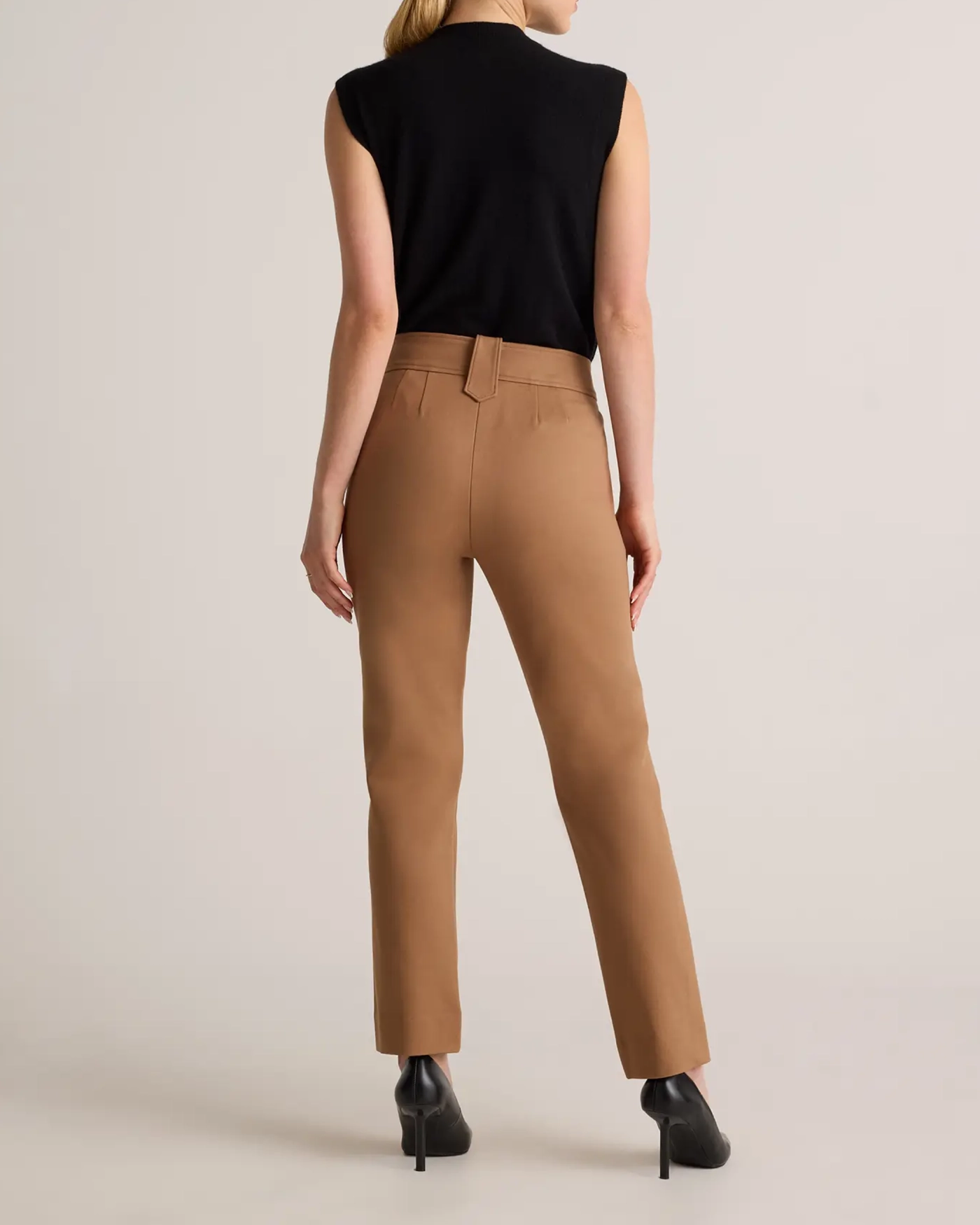 Ultra-Stretch Ponte Straight Leg Mariner Pants