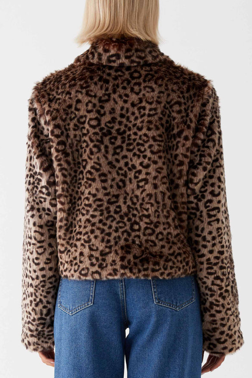 Raleigh Fur Jacket - Leopard