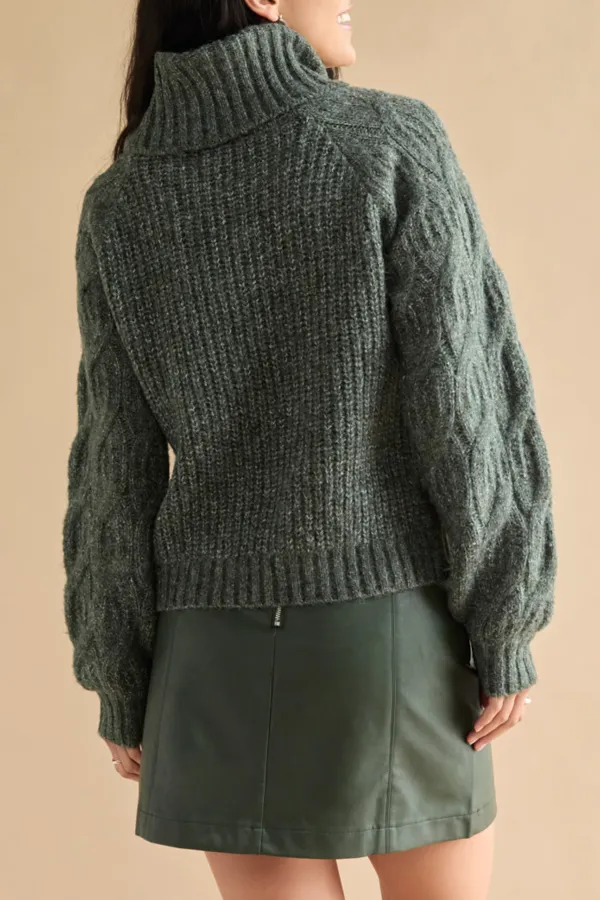 Aviana Cable Pullover Sweater