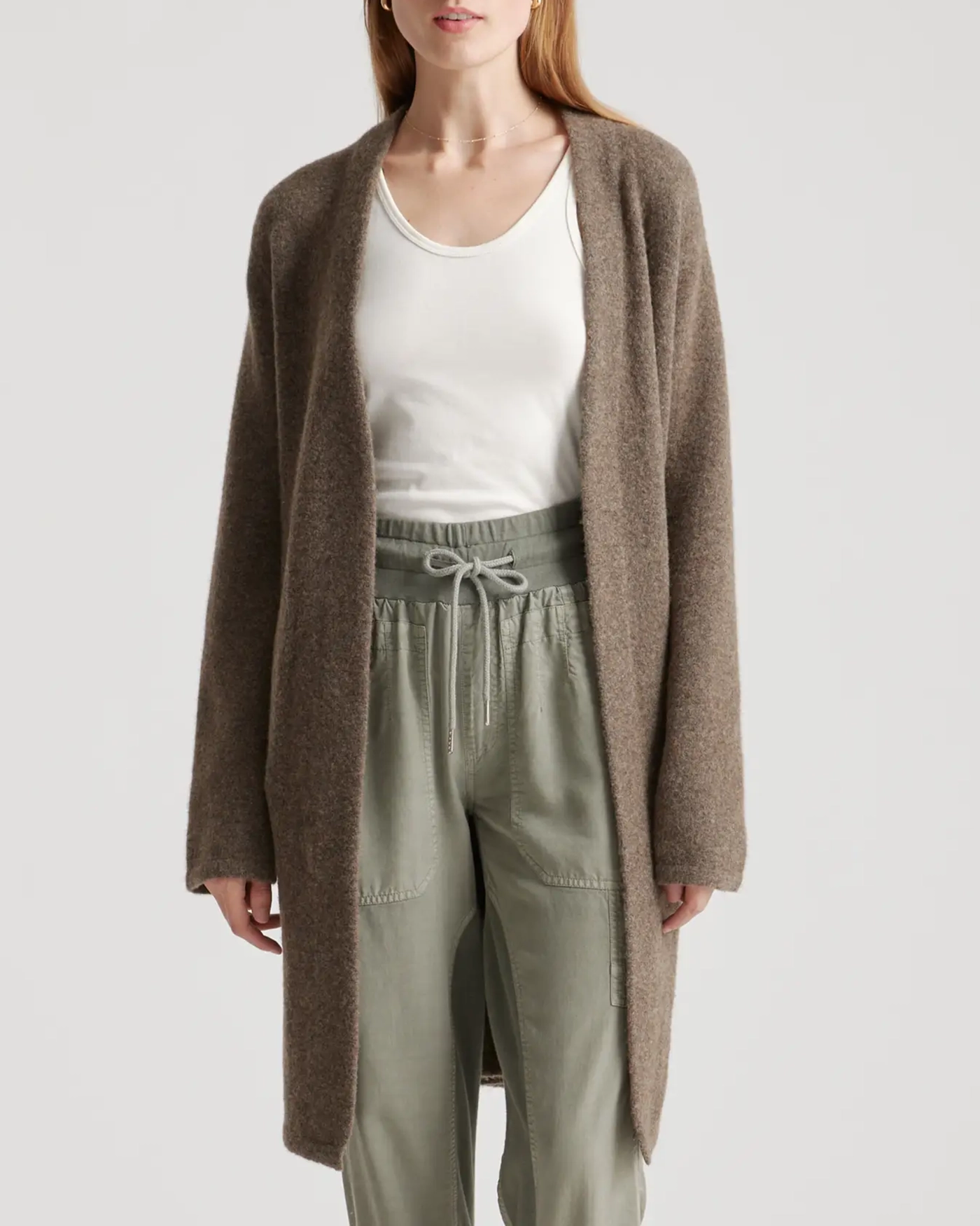 Superfine Merino Wool Sweater Coat