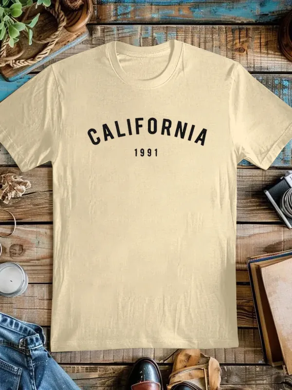 California 1991 Graphic T-shirt