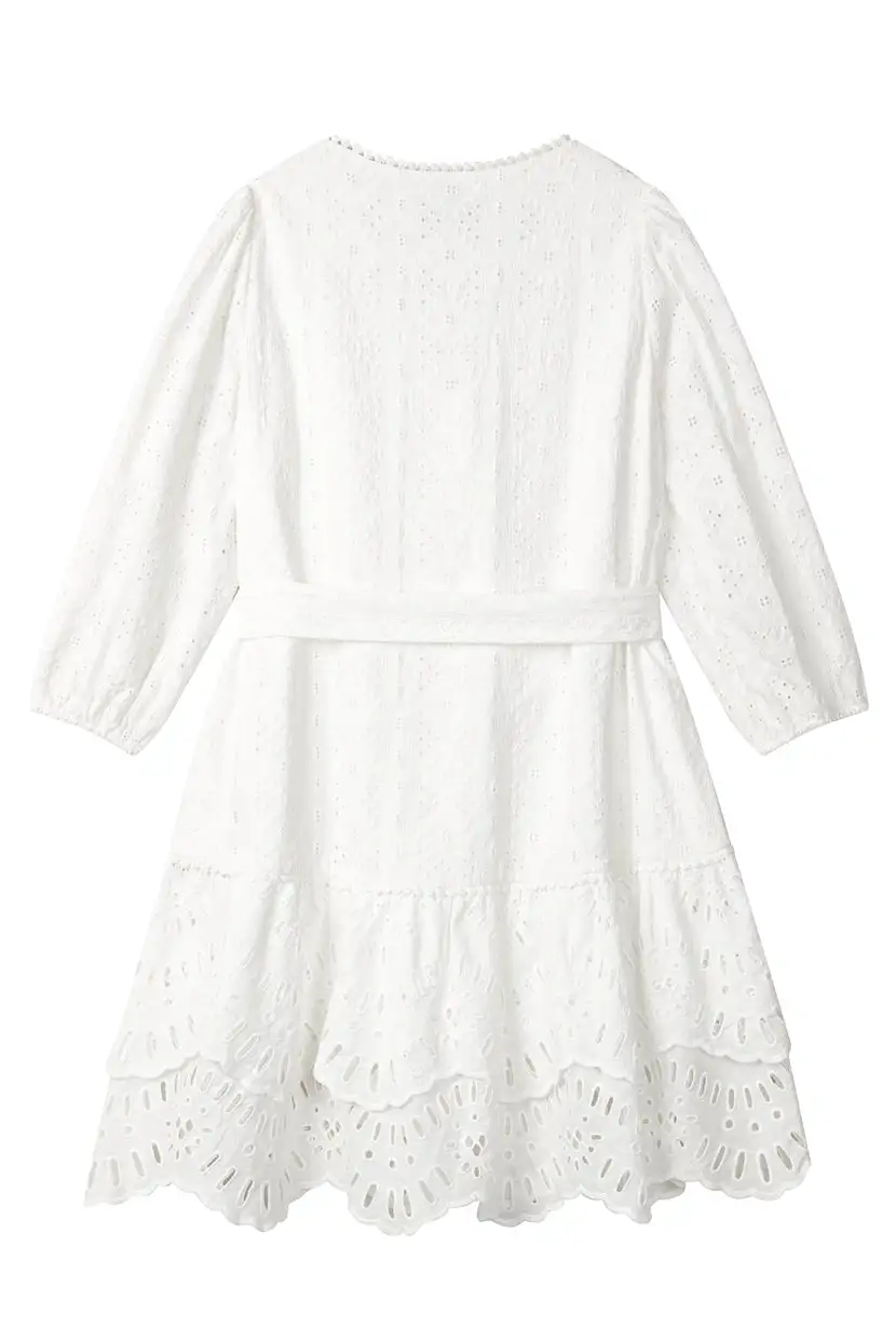 Sylvie Dress - Ivory Eyelet