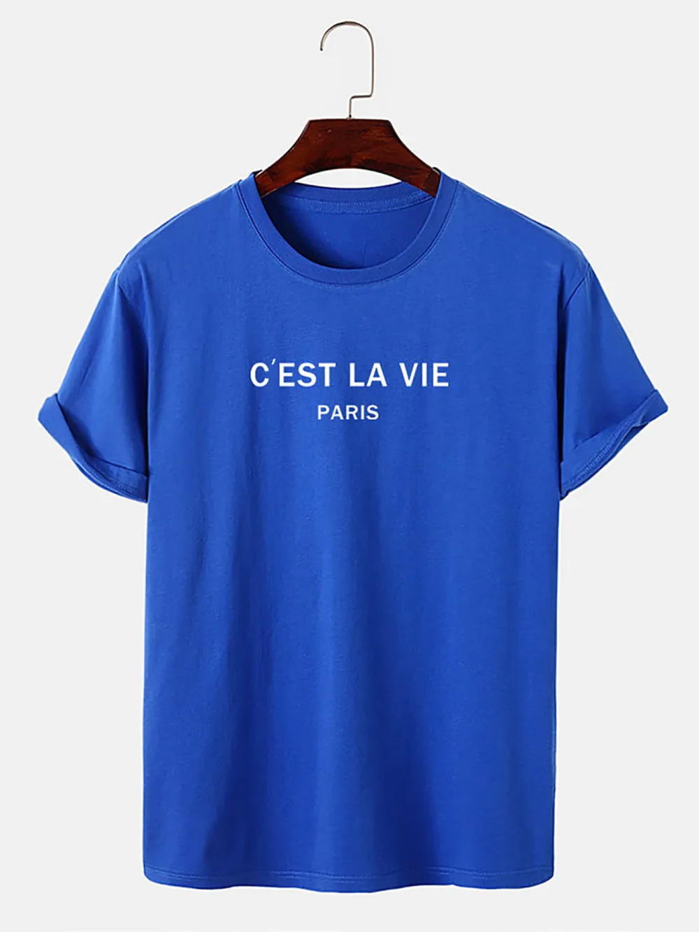 Paris Letter Print T-Shirt