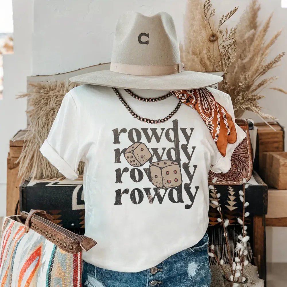 Rowdy Dice T-shirt