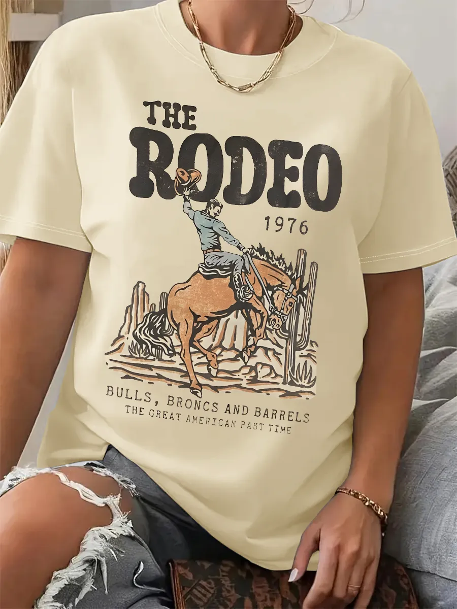 Rodeo 1976 Pattern T-shirt